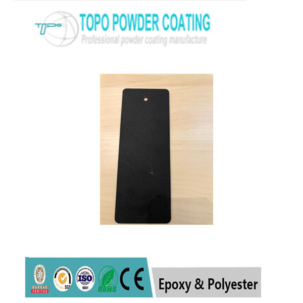 Термореактивный полиэстер коммерчески RAL9005 Sandy пудрит покрывая черный цвет